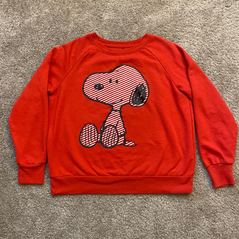 Peanuts snoopy Juniors sweatshirt XL 15-17